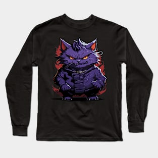 Purple Gengar Long Sleeve T-Shirt